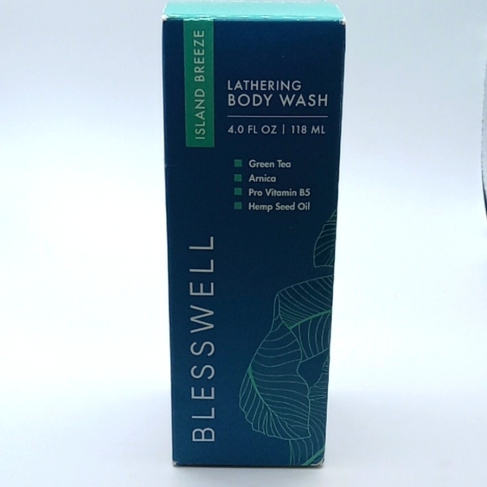 Blesswell Lathering Body Wash Island Breeze Gr Tea